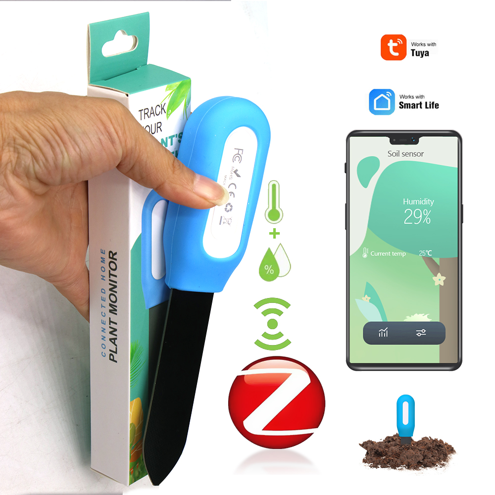 Plant Monitor - Sensor inteligente de solo zigbee para