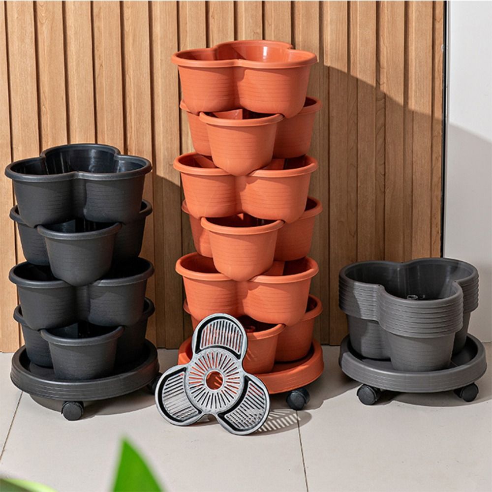 Hydroponic Tower - Nova torre vertical empilhável vaso de
