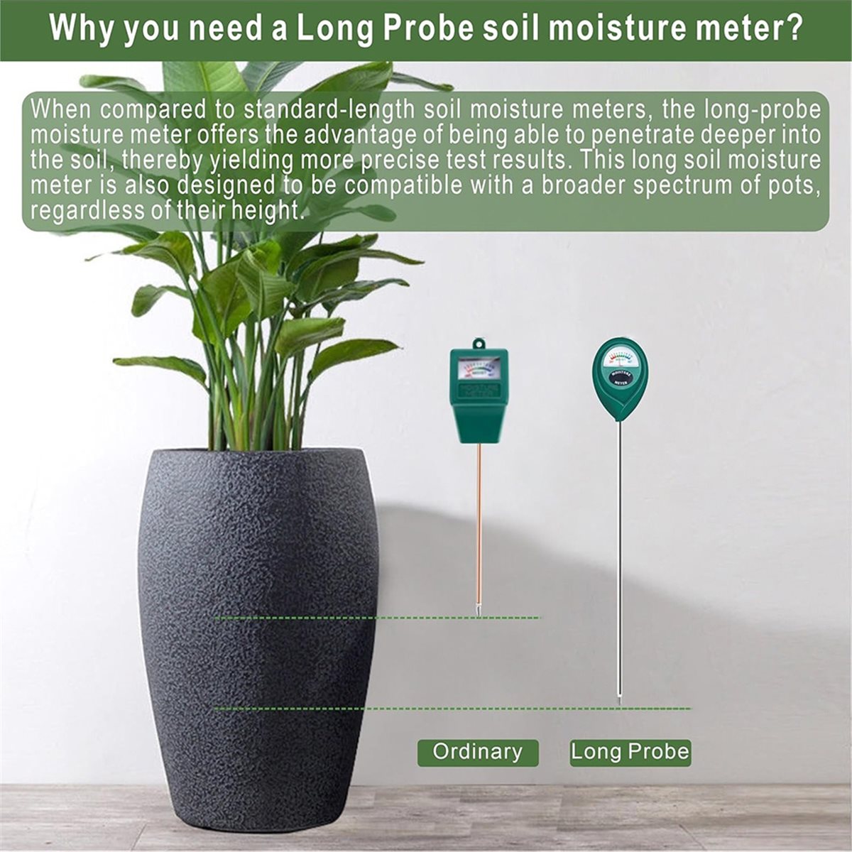 Plant Monitor - Medidor de Umidade do Solo de