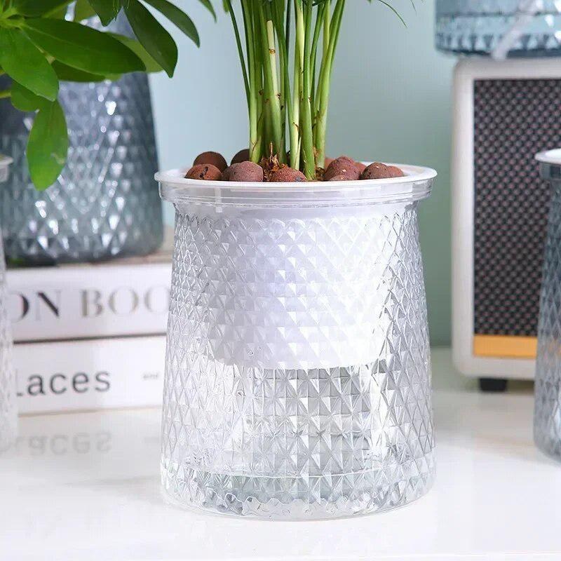 Hydroponic Tower - 2024 transparente auto rega vaso de