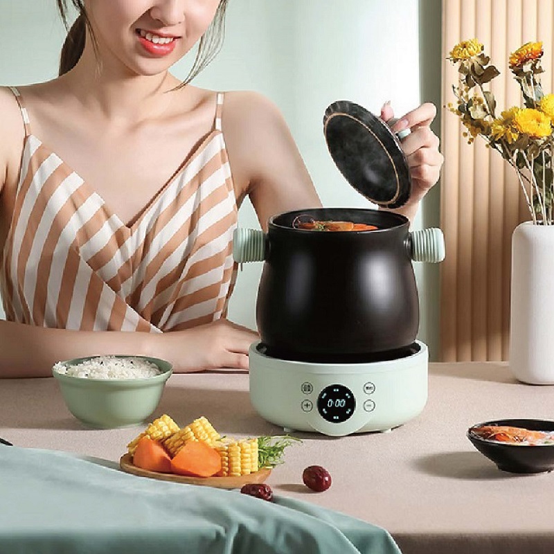 Smart Pot - 1.8l casa inteligente divisão cerâmica pote
