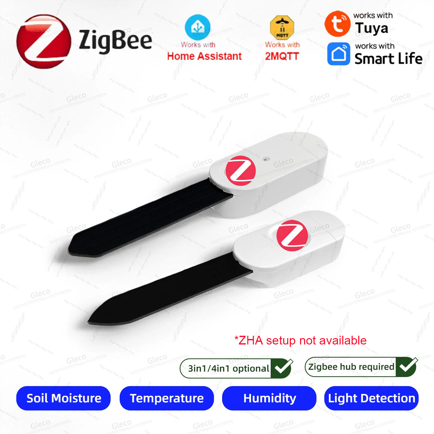 Plant Monitor - Sensor de Umidade do Solo Zigbee,