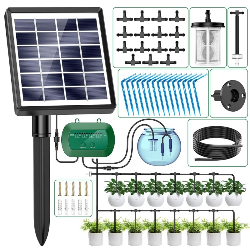 Smart Pot - Kit de irrigação solar inteligente, 6v,