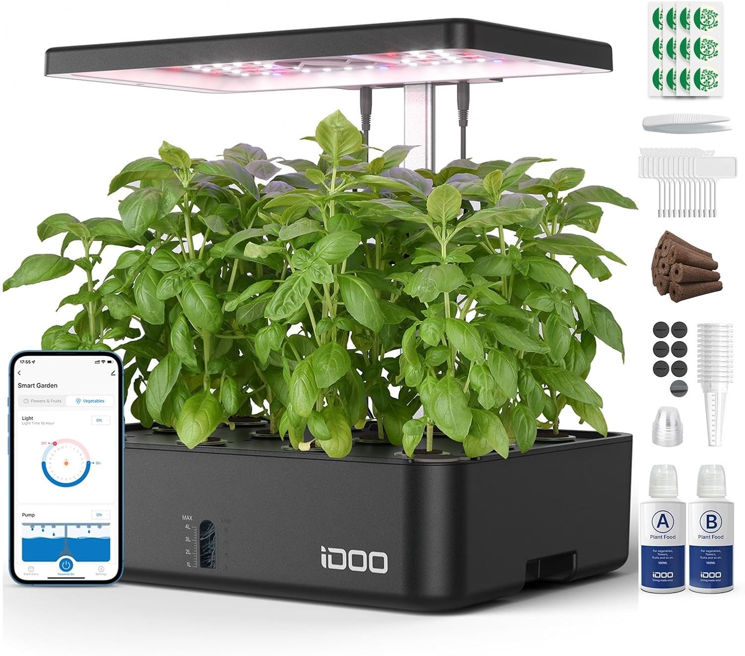 Hydroponic Grow Pod - Sistema de Cultivo Hidropônico WiFi com