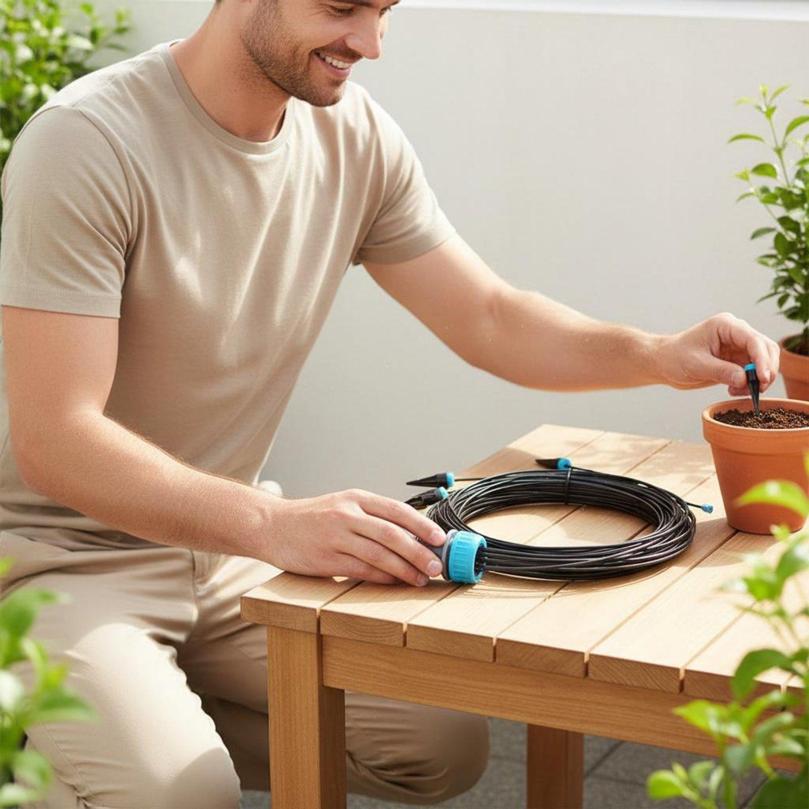 Kit de Irrigação por Gotejamen - Automatic Watering avaliação e preço