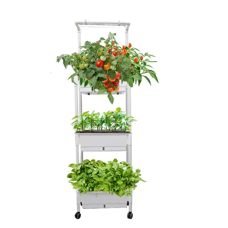 Jardim Vertical Móvel de 3 Nív - Self Watering Planter avaliação e preço