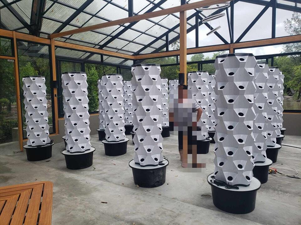 Sistema Hidropônico Vertical p - Hydroponic Tower avaliação e preço