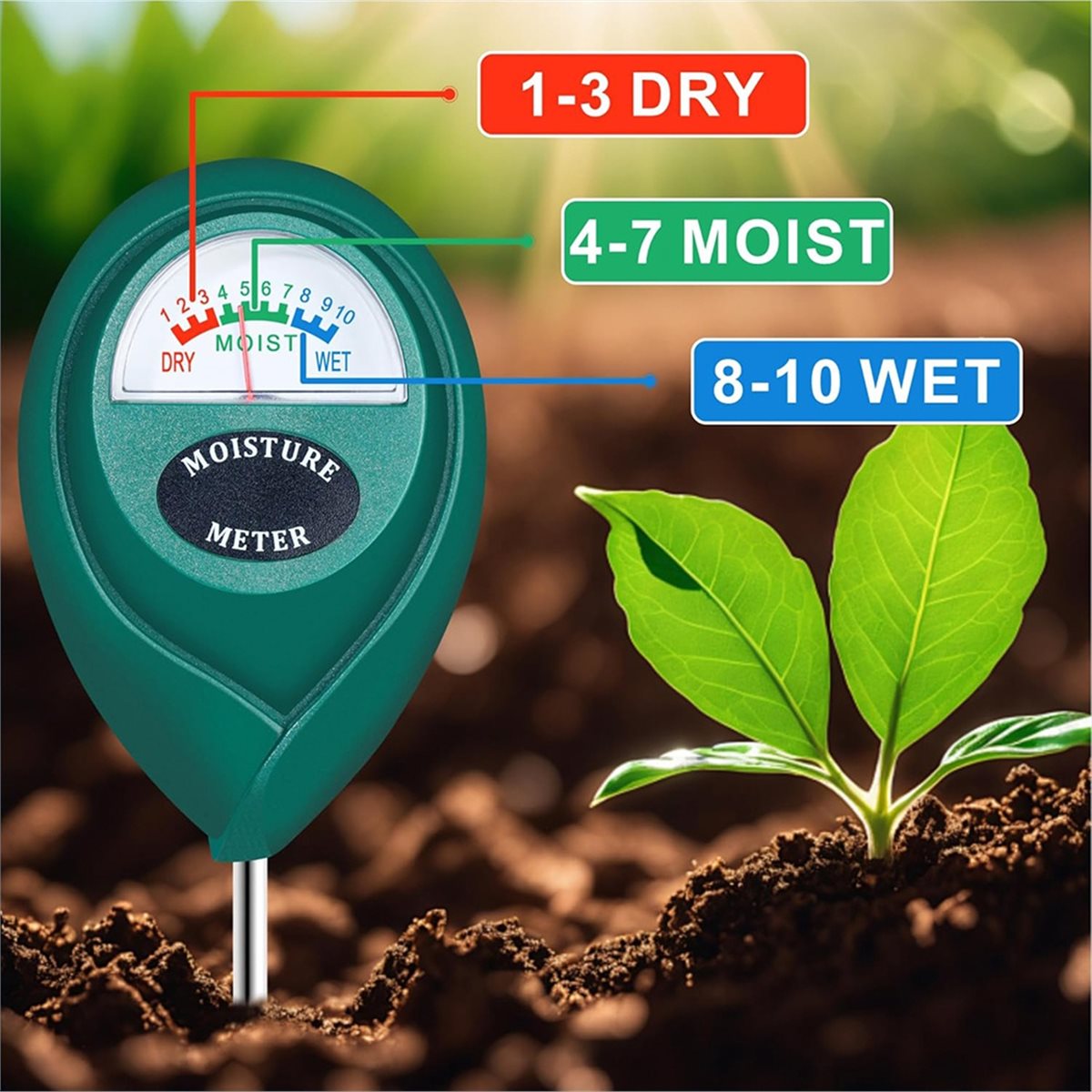 Medidor de Umidade do Solo de  - Plant Monitor avaliação e preço