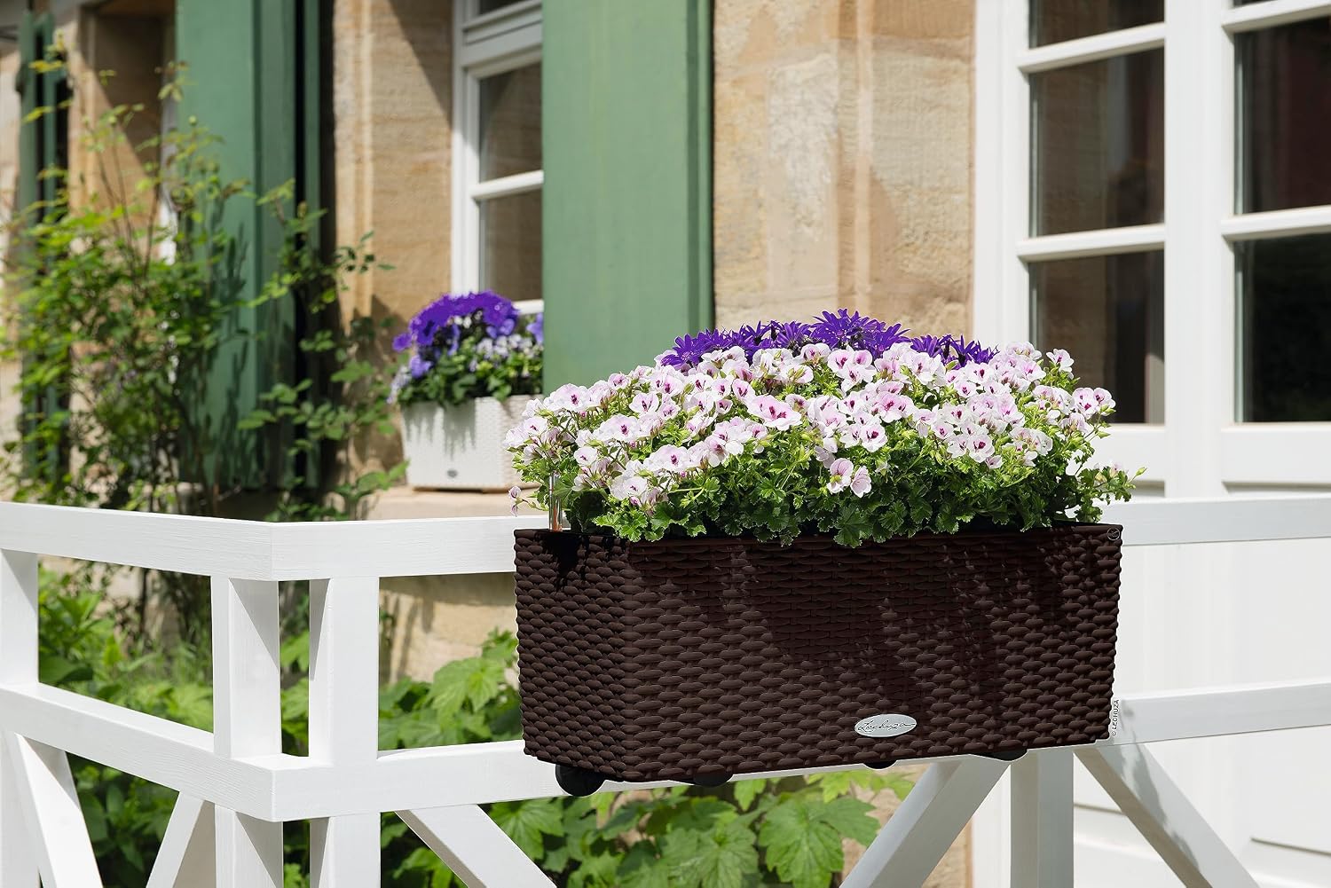 BALCONERA Cottage 50 Mocha, Ja - Self Watering Planter avaliação e preço