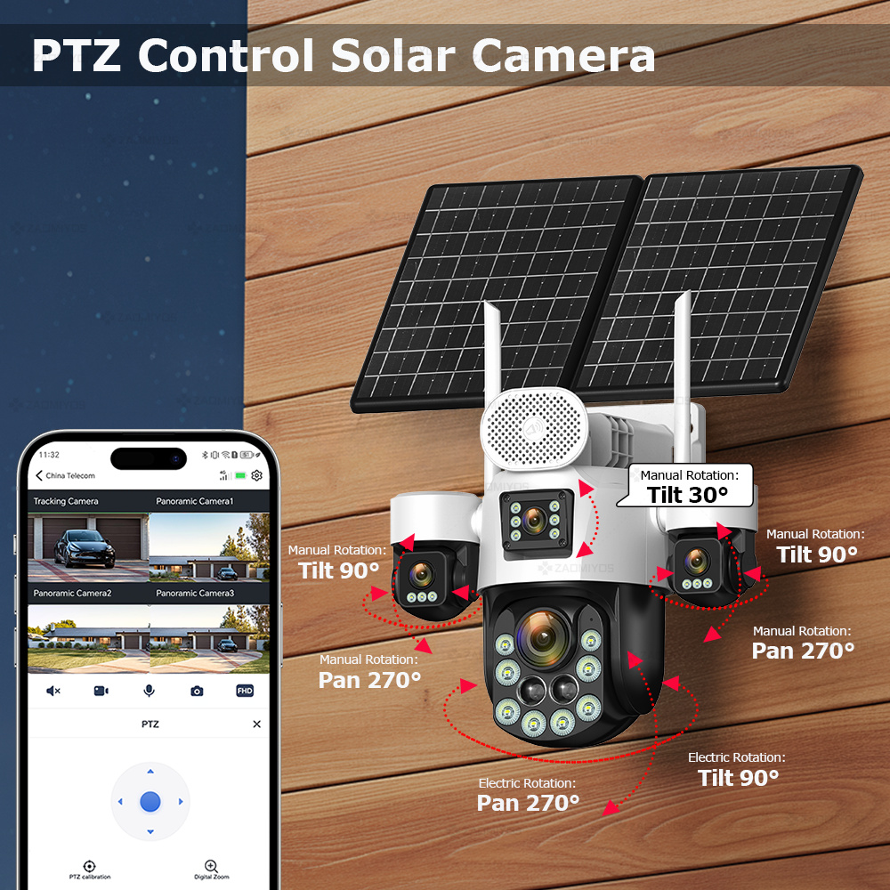 Câmera Externa 360 com 4 Lente - Garden Camera avaliação e preço