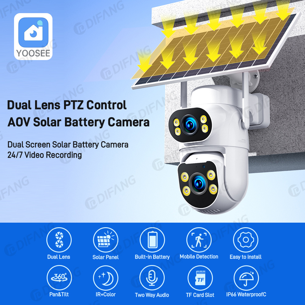 Câmera de Segurança Solar Yoos - Garden Camera avaliação e preço