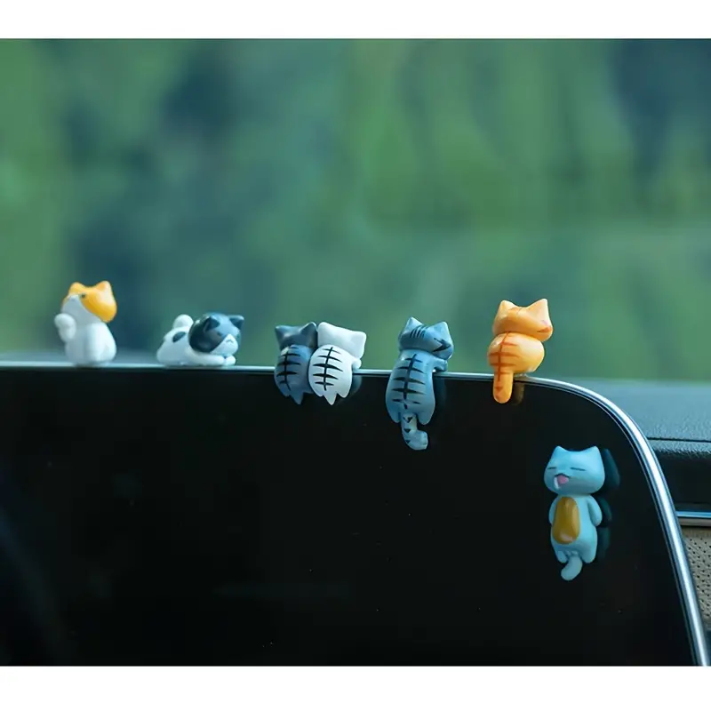 Estatuetas de gato de desenho  - Plant Monitor avaliação e preço
