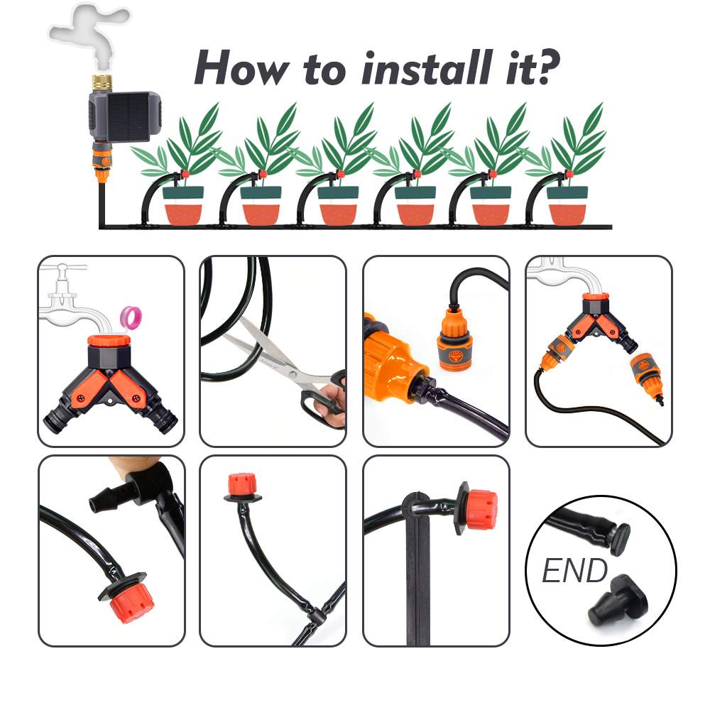 Kit de Irrigação por Gotejamen - Smart Garden System avaliação e preço