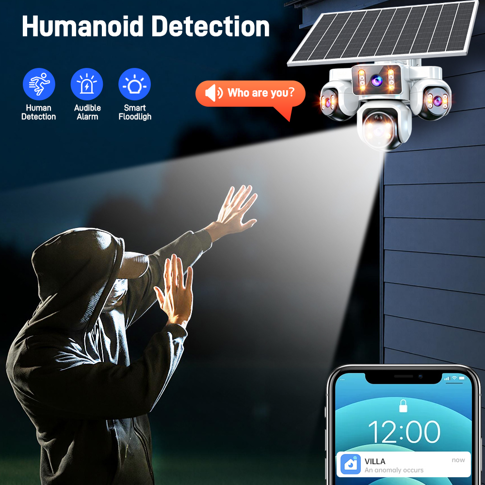 Câmera Solar 4G Yoosee 15MP AO - Garden Camera avaliação e preço