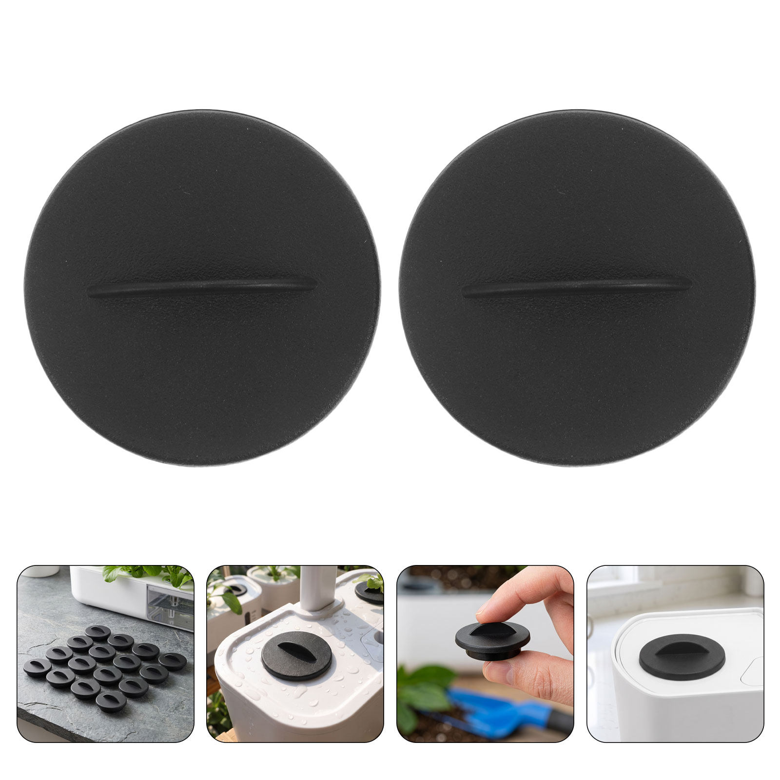 24 unidades de tampas para vas - Hydroponic Grow Pod avaliação e preço