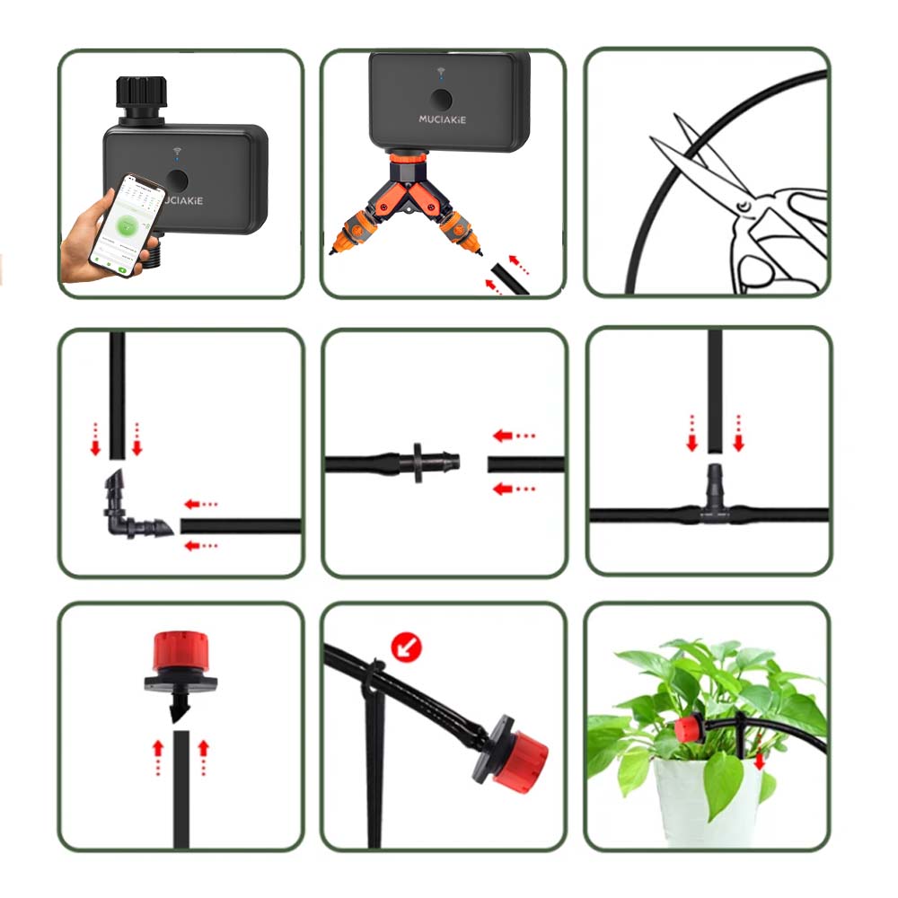 30-10m jardim dupla-band wifi  - Smart Garden System avaliação e preço