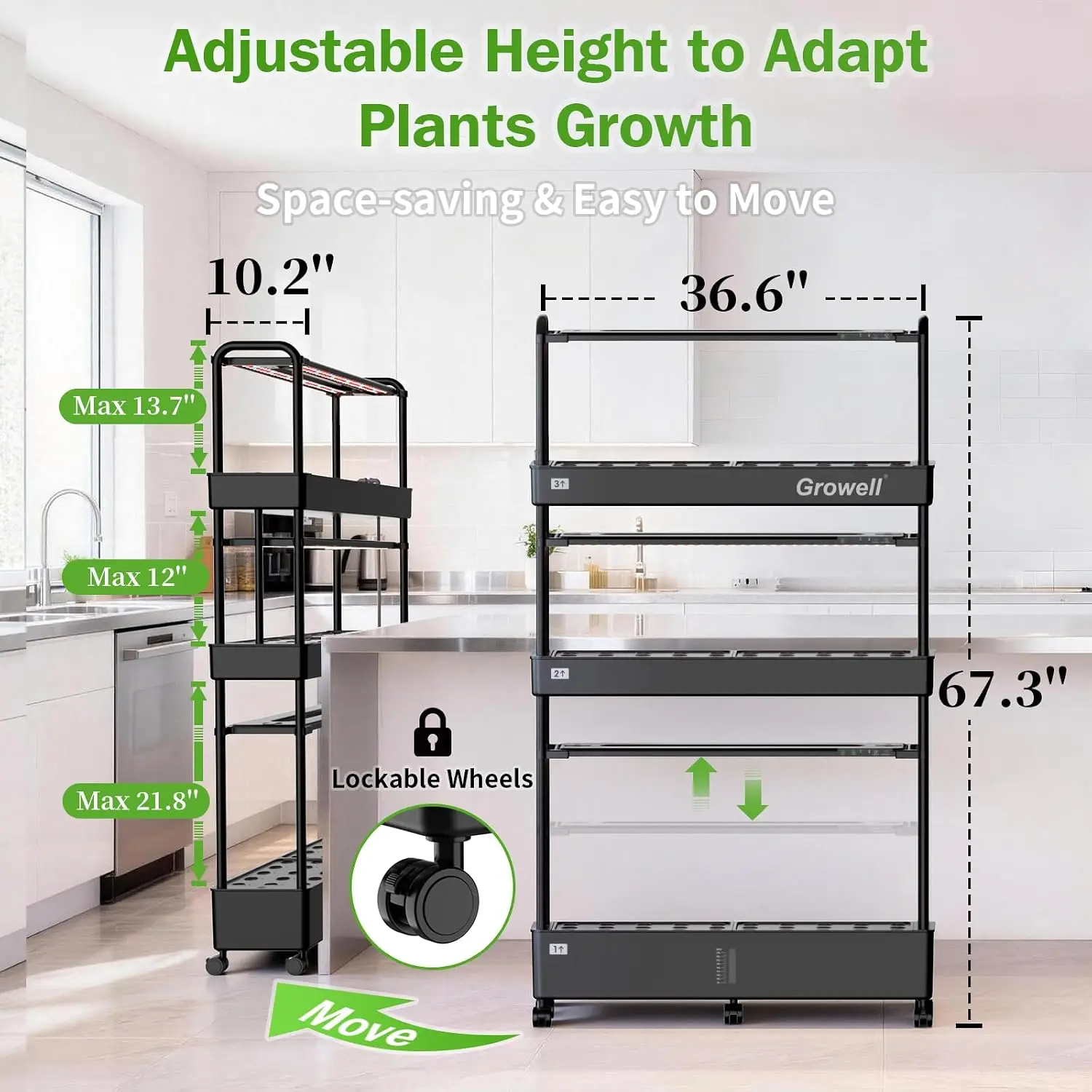 Grande Kit de Sistema de Culti - Hydroponic Grow Pod avaliação e preço