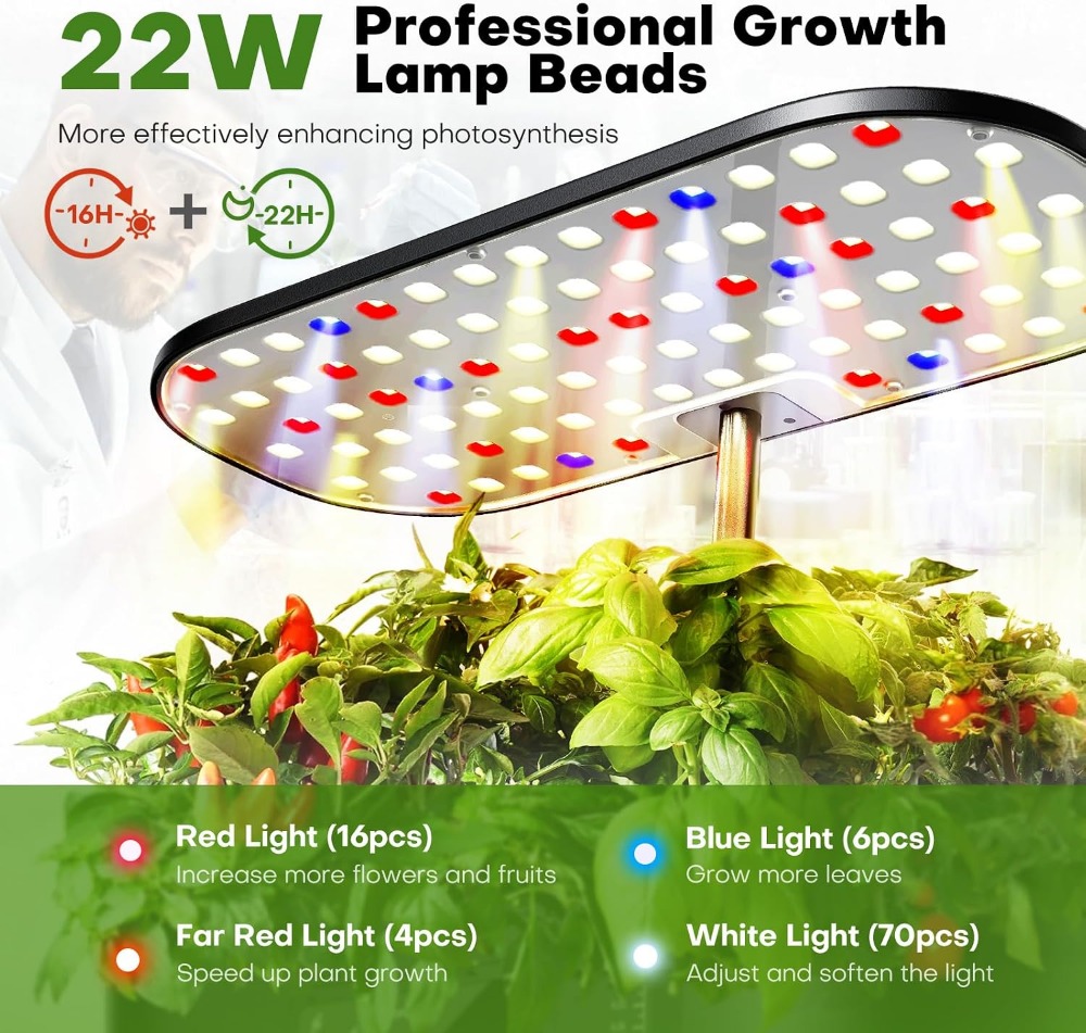 Jardim Hidropônico Interno de  - Hydroponic Grow Pod avaliação e preço