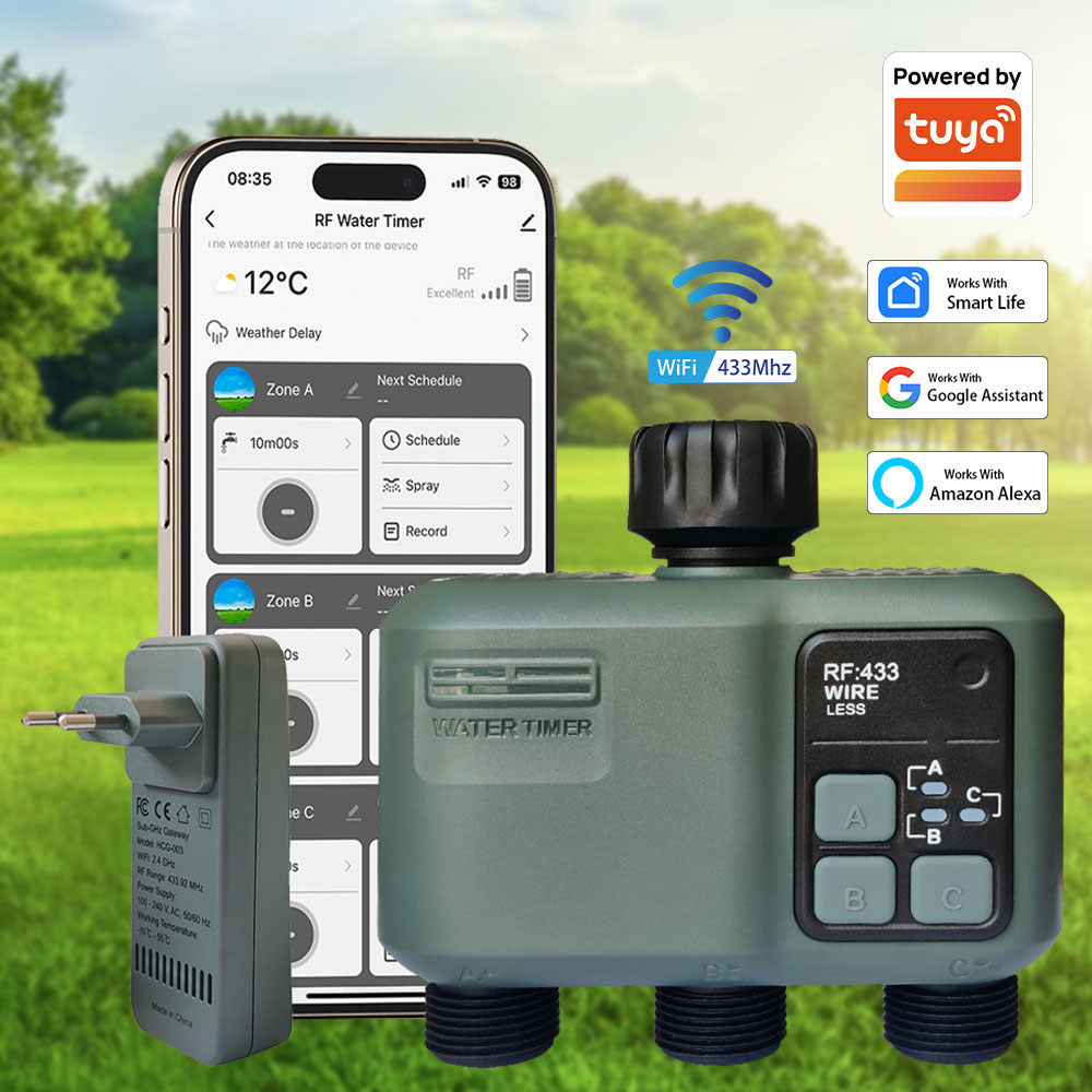 Temporizador de Água Tuya Wifi - Smart Garden Kit avaliação e preço