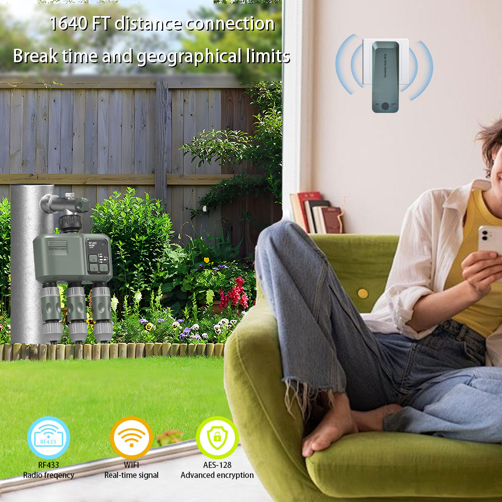 Temporizador de Água Tuya Wifi - Smart Garden Kit avaliação e preço