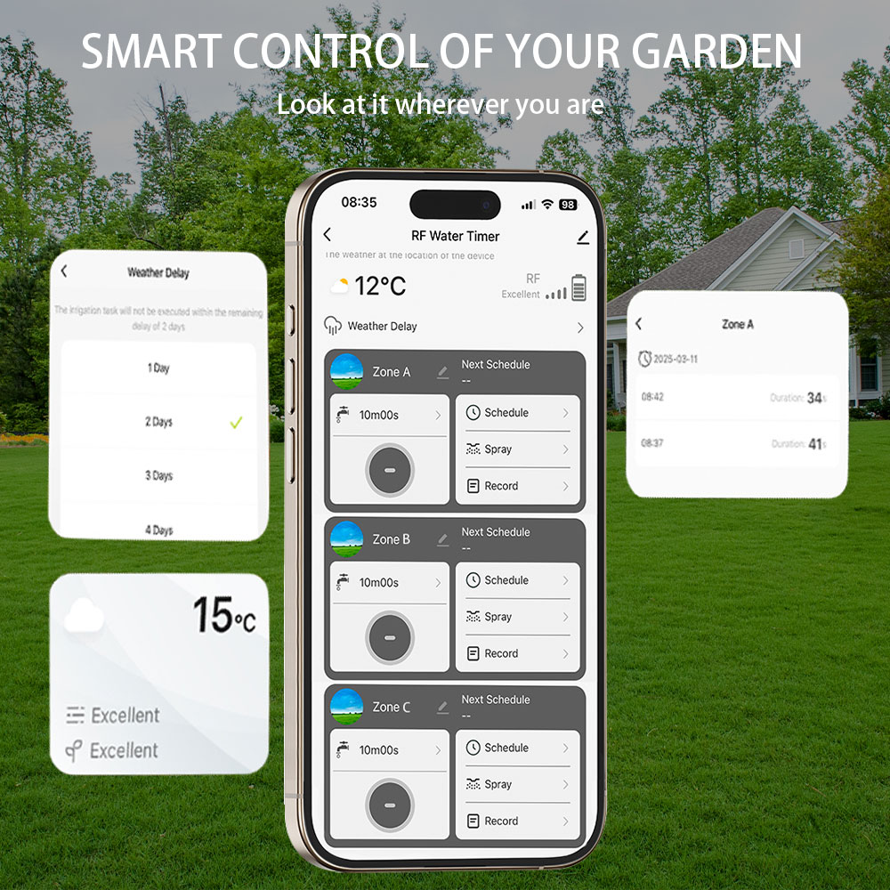 Temporizador de Água Tuya Wifi - Smart Garden Kit avaliação e preço