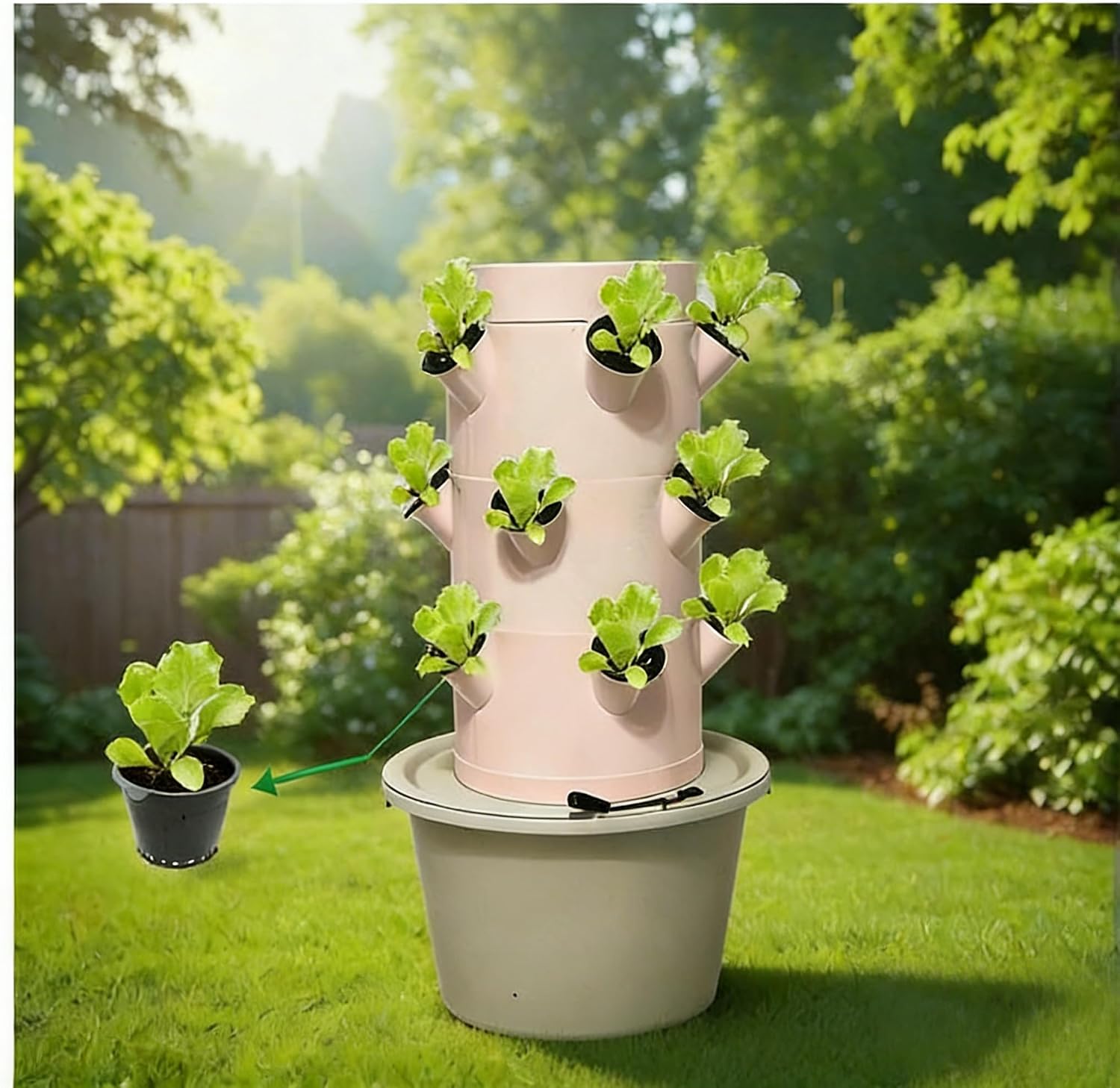 Sistema de Cultivo Hidropônico - Hydroponic Tower avaliação e preço